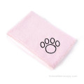 Serviette de bain pour chien en microfibre super absorbante